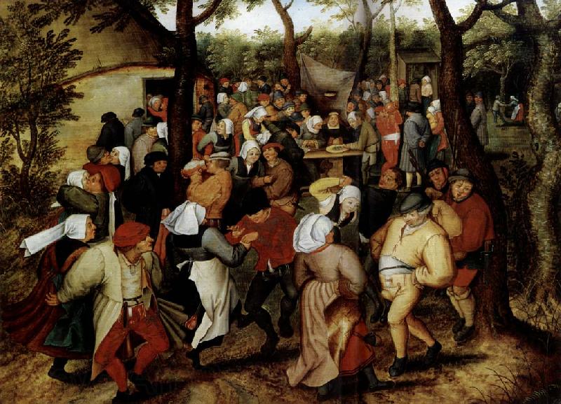 Pieter Bruegel Rustic Wedding Norge oil painting art